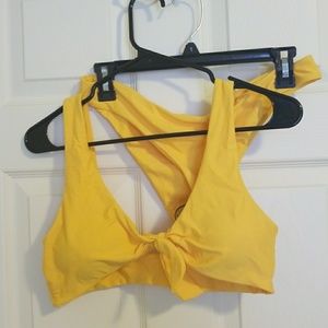 NWOT Yellow Bikini